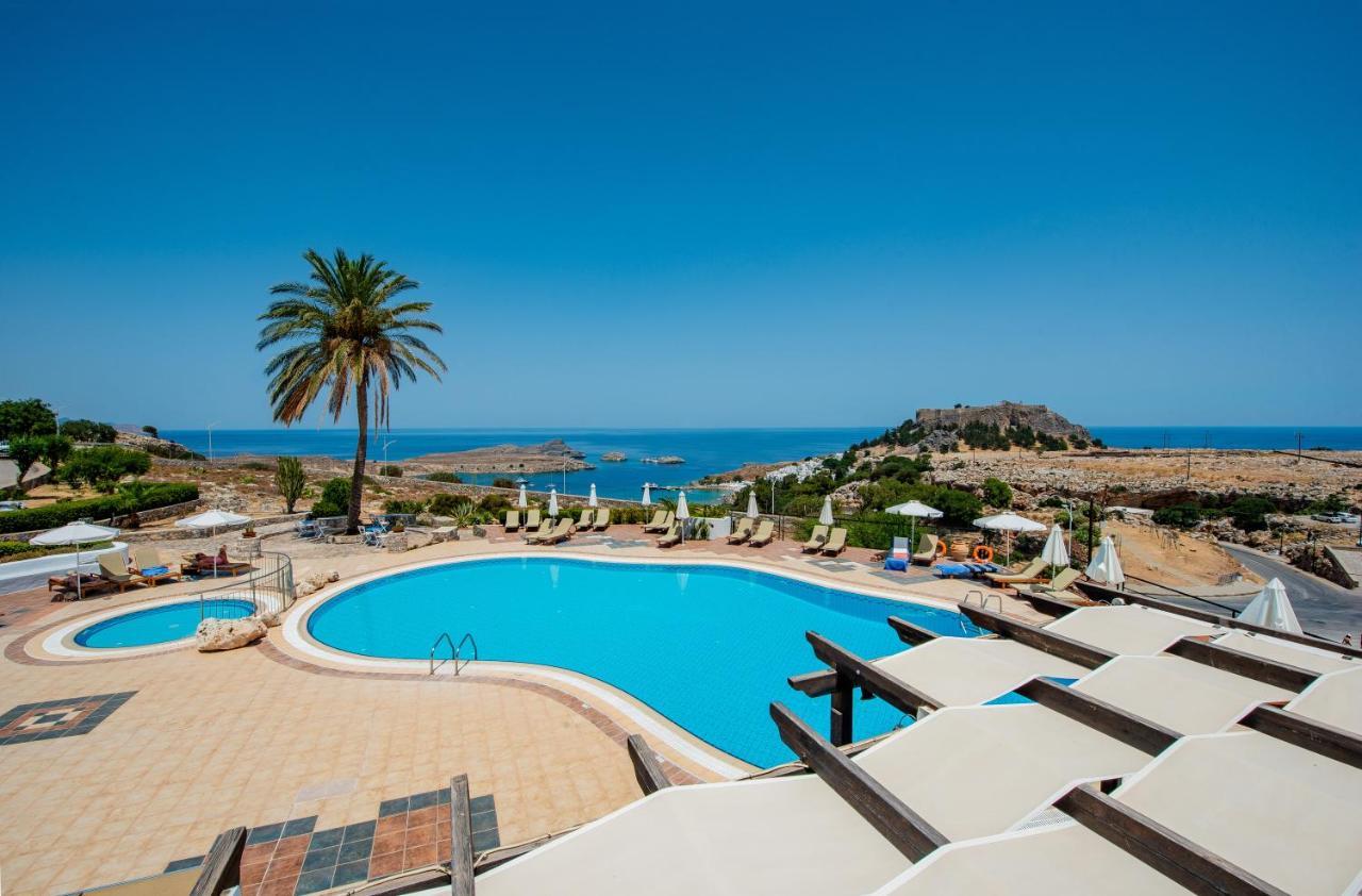 Krana Hotel Линдос Экстерьер фото